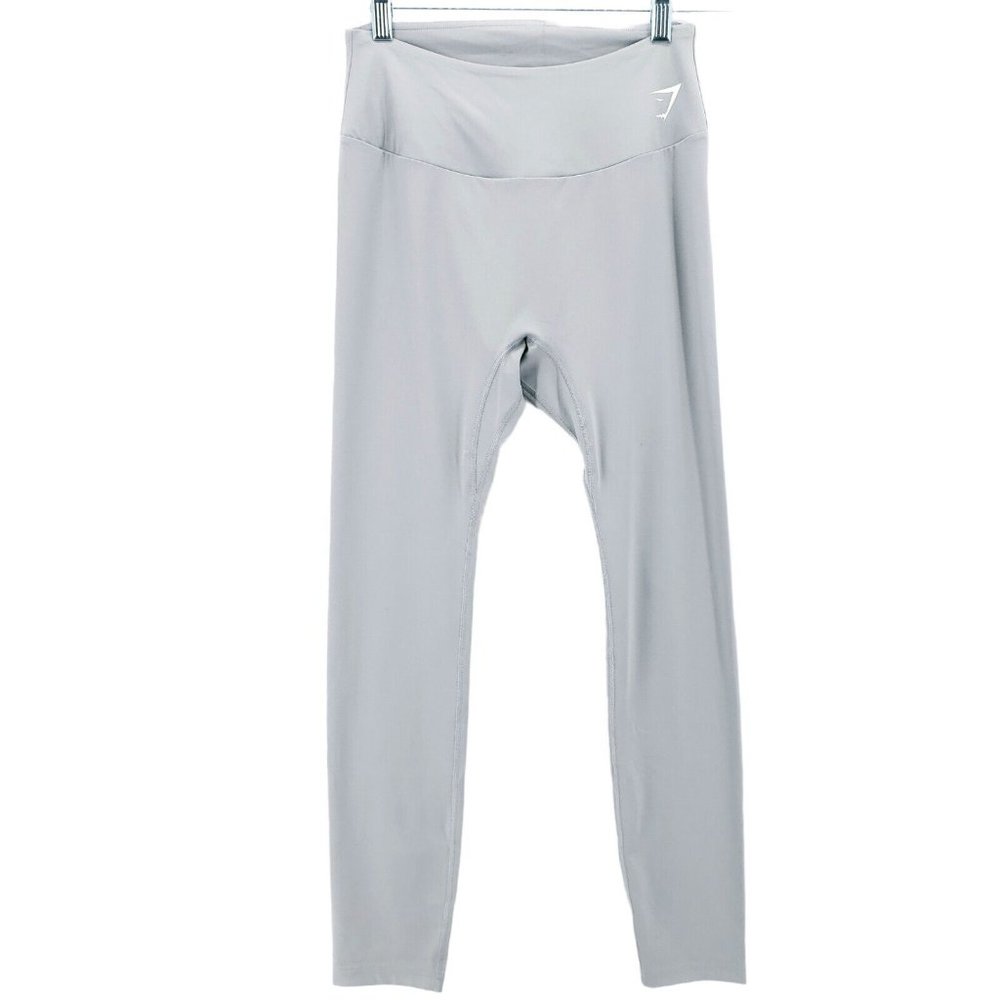 NEW GYMSHARK Training Legging Light Gray MEDIUM and LARGE - Picture 2 of 7